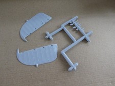 AIRFIX HAWKER HURRICANE MK1  1/24 SCALE RUDDER BOTH HALFS AND HINGE