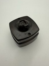 Vintage BRITMAC Vitreous Bakelite Toggle Light Switch 1354 British Made