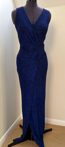 Blue sparkle damsel dress - sparkle, a