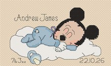 Cross Stitch Chart  New Baby