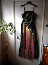 Cherlone costume/ fancy dress black and gold uk size 16-18 BNWT