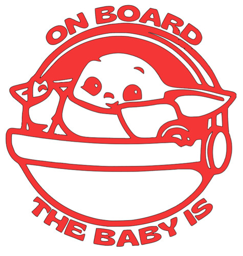 Board the baby car - baby,