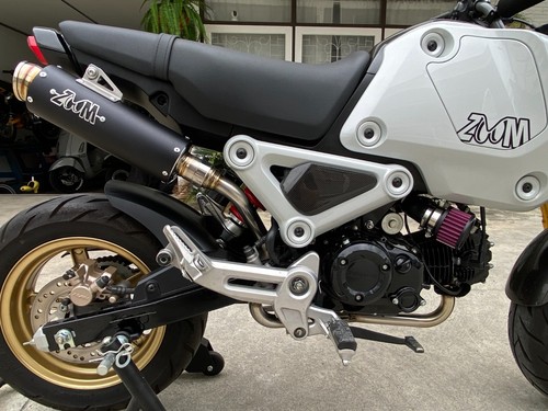 Zoom exhaust honda grom 125 - exhaust,