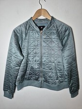 Gstar Dalcie Utah Jacquard Shiny Bomber Jacket Medium Great Condition 