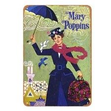 DISNEY MARY POPPINS TIN SIGN
