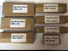18g brad nails  7000 Mixed
