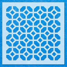 Diamond Repeat Pattern Vintage