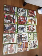 12 Xbox Games and 3 Wii Games