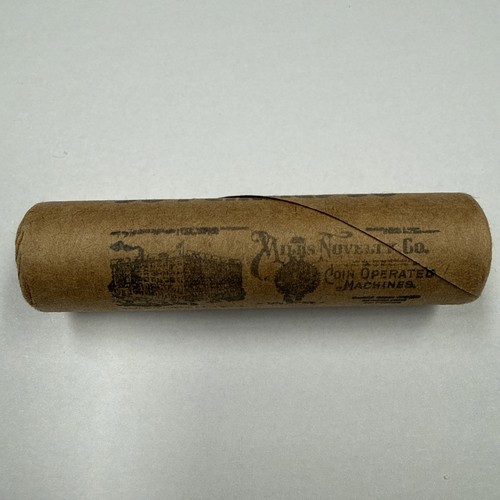 Unopened roll pennies mills - roll,