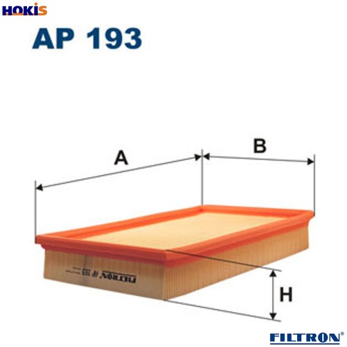 Air filter 193 - ap, for
