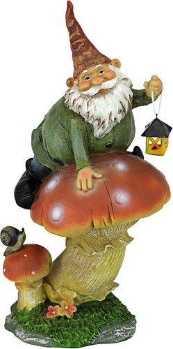 Garden gnome statue with - gnome,