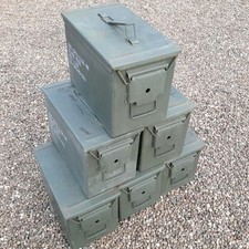 Fat 50 Grade 2 Ammo Box Ammo Can Storage Solution Tool Box empty SEE PHOTOS