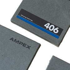 AMPEX 406 MASTERING AUDIO TAPE