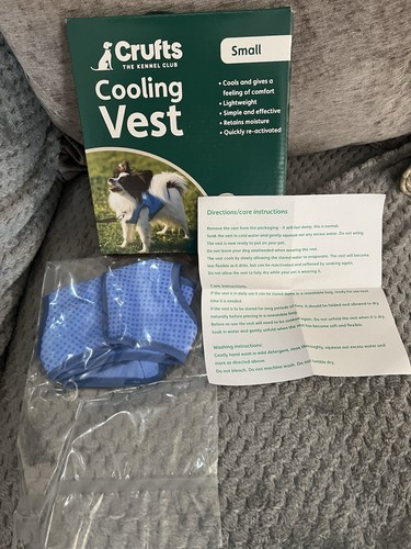 Crufts pet cooling vest - crufts,