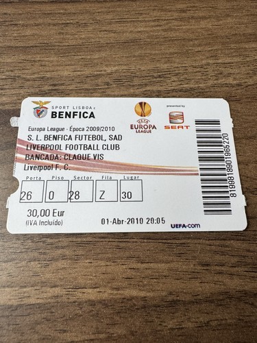 Ticket 2010 uefa - ticket,