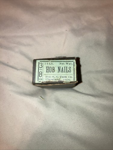 Vintage box advertising hob - vintage,