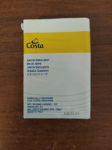 Costa cruise lines soap - bar, in
