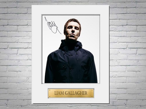 Liam gallagher printed signed - gallagher,