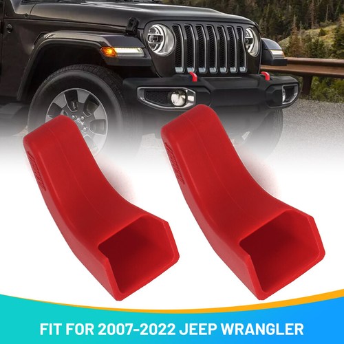 Red tow hook covers for - red,