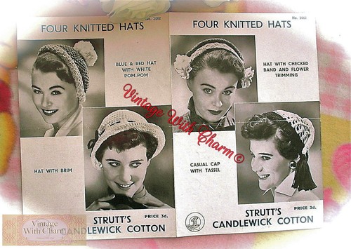 Vintage knitting pattern - knitting,