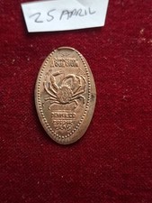 Downtown Denver Aquarium Spider Crab Pressed Penny