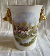 Caverswall - Fox Handled Coffee Mug or Tea Mug - Hunting Scene