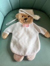 Vintage Woolworths Hot Water Bottle Cover Pyjama Case Teddy Bear Made In Britain