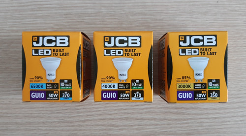 Jcb gu10 led bulbs 50w - jcb,
