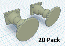 Round Buffers (long) (20 Pack)