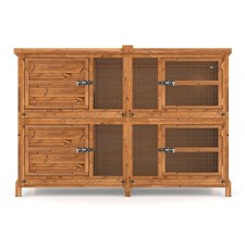 6ft XL Chartwell 2Tier Rabbit Guinea Pig Pen Pet House Garden Separate Tiered