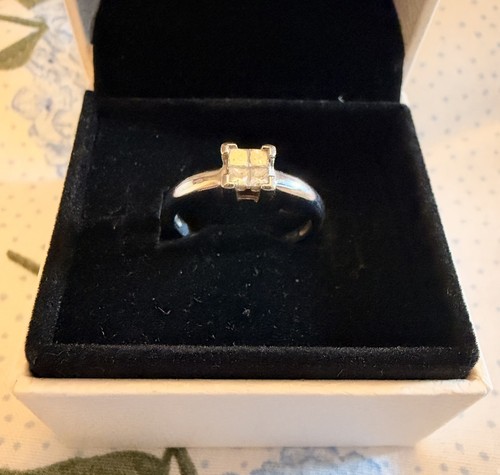 Platinum 30ct diamond - platinum, 0.30ct
