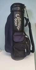 Callaway Golf Hawkeye Cart Staff Bag 6-Dividers 9 Pockets No Rain Hood - Used