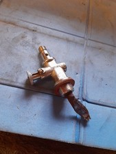 VINTAGE CAR OR MOTORCYCLE FUEL TAP WITH FILTER GAUZE. NEW OLD STOCK