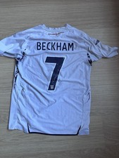 David Beckham England Signed Top With COA