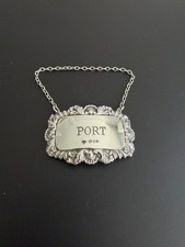 Solid Silver Rococo Style Port