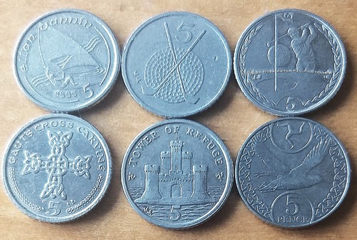 Isle man lot 6 - x, 5p