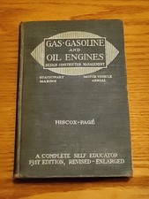 Gas Gasoline and Oil Engines