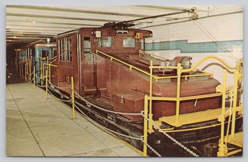 Postcard subway elevated - postcard,