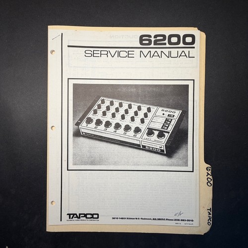 Vintage tapco 6200 stereo - vintage,