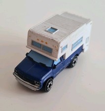 Micro Machines Chevrolet Camper Pickup Blue Chevy Camper Van Galoob 1994