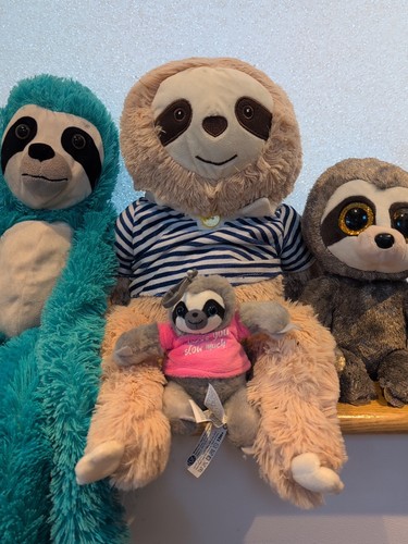 Sloth teddy soft - teddy, toy