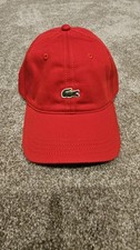 Lacoste Baseball Cap in Red - One Size