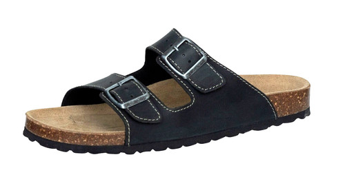 Men genuine leather - men's, mules