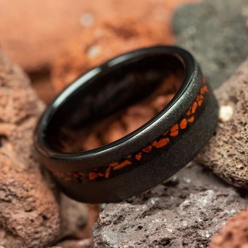 Red dinosaur bone sandblasted - bone,
