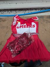 Cheer leader out fit with pom