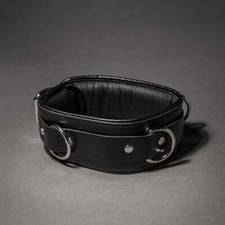 FETTERS Piped Leather Collar