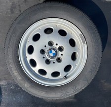 Genuine BMW Z3 / E36 style 36 Pepperpot Alloy wheel with tyre: 1092408