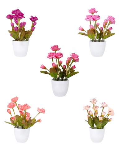 Artificial flowers pot - flowers,