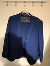Next navy suit with waistcoat