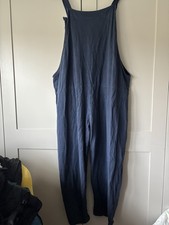 Jaki Women's Taupe Dungarees One Size, Cotton Blend, Fits Up to 16